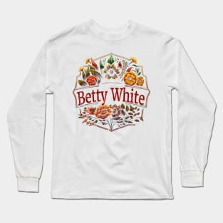Flower Vintage Betty Long Sleeve T-Shirt